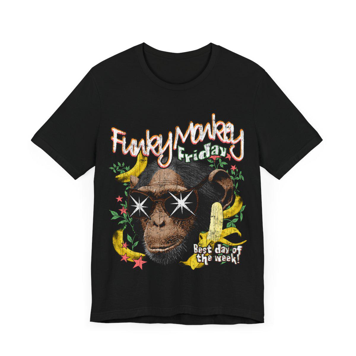 Funky Monkey Friday Tee - Etsy