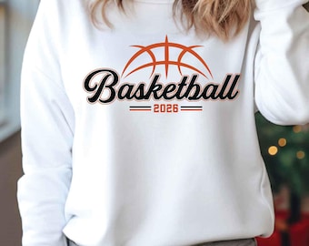 Basketball Mascot SVG PNG, Personalized Team Template, Basketball Svg, Digital Download