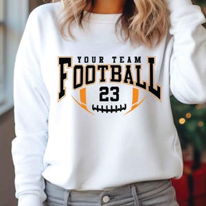 Football SVG PNG, Football Team Svg, Football Player Template, Football Digital File, Football Team Template Svg, Football Mom Svg