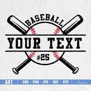 Baseball Svg Png, Mascot Template Svg, Personalized Name Svg, Baseball Team Template Svg, Your Team Svg, Baseball Mascot, Baseball Png