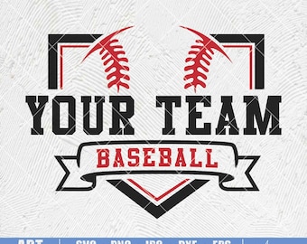 Baseball SVG PNG, Baseball Team Template, Baseball Mascot svg, Mascot Template svg, Baseball Shirt, Baseball Mom, Team Template, Team Logo