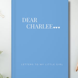 Diario para mi querida hija, Cartas a mi pequeña, Cartas a mi hija, Regalo para futura mamá, Diario para nueva mamá, Día de la Madre, Niña
