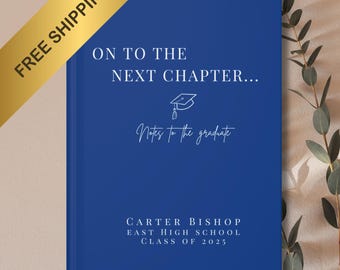 Graduation Well Wishes, Graduation Guest Book, Graduation Sign in Book, Advice for the Grad, Guest Book Grad, Class of 2025, Grad Party Book