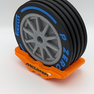 F1 MCLAREN Coaster Set | Formula 1 Décor | Formula 1 Merchandise | Affordable Formula 1 Gift | Formula 1 Art Work