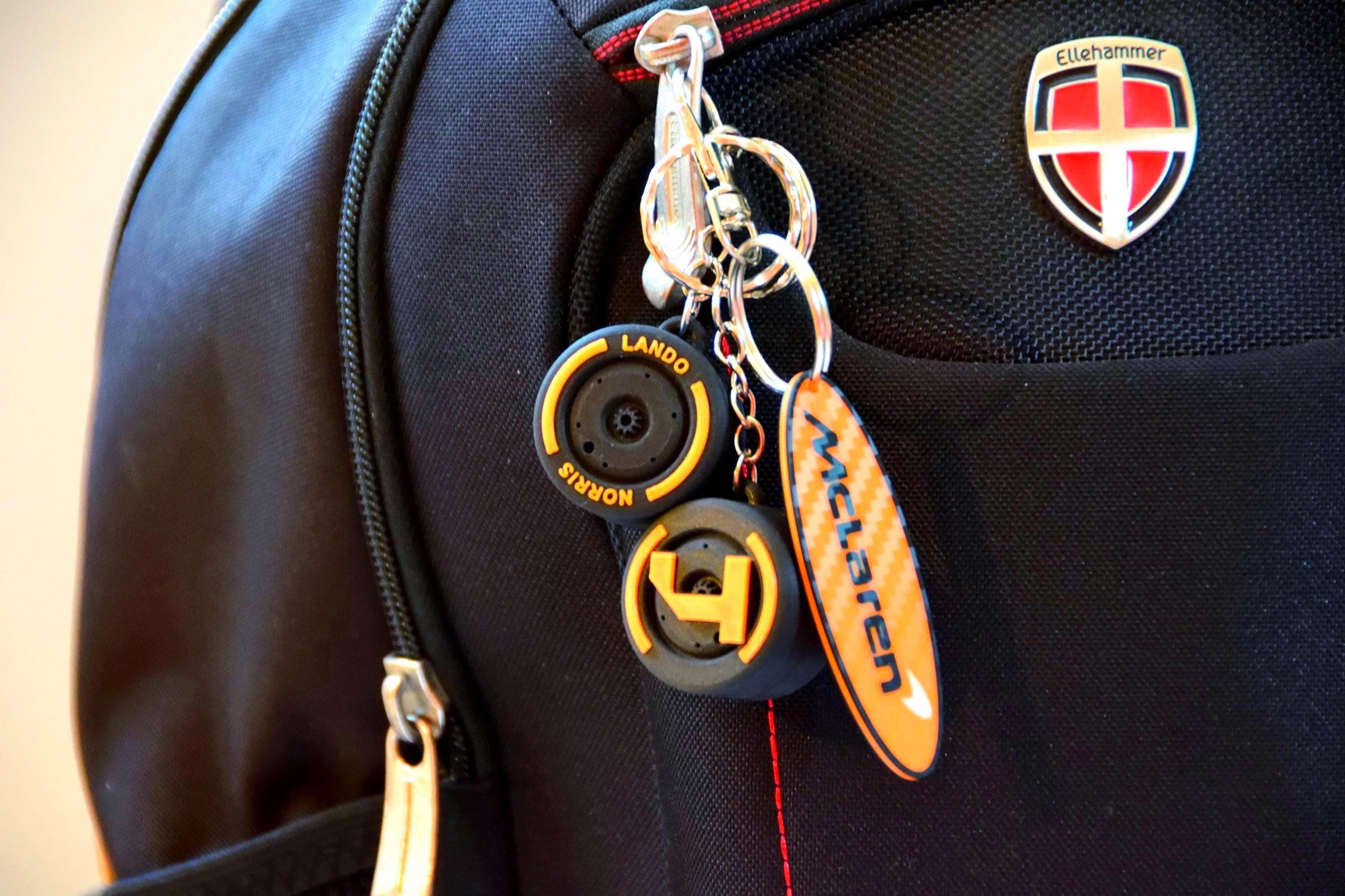 Lando Norris F1 Keychain | Formula 1 Decoration | Gift for Motorsport Fans | Norris bag charm | Racing Accessory | F1 Merchandise