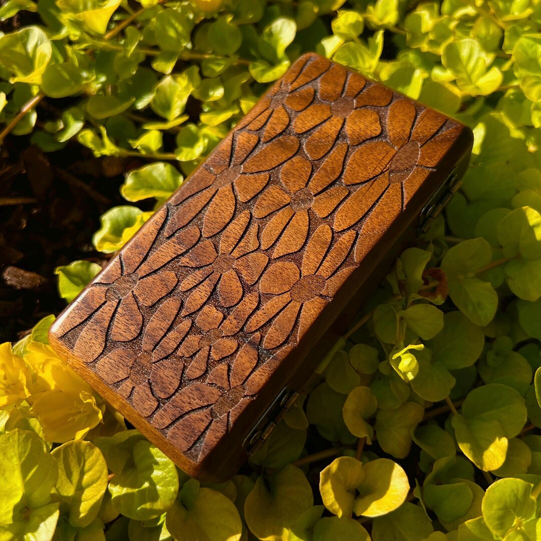 Walnut Stash Case - Etsy
