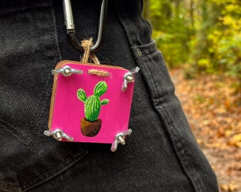 Hand Painted Pocket Flower Press