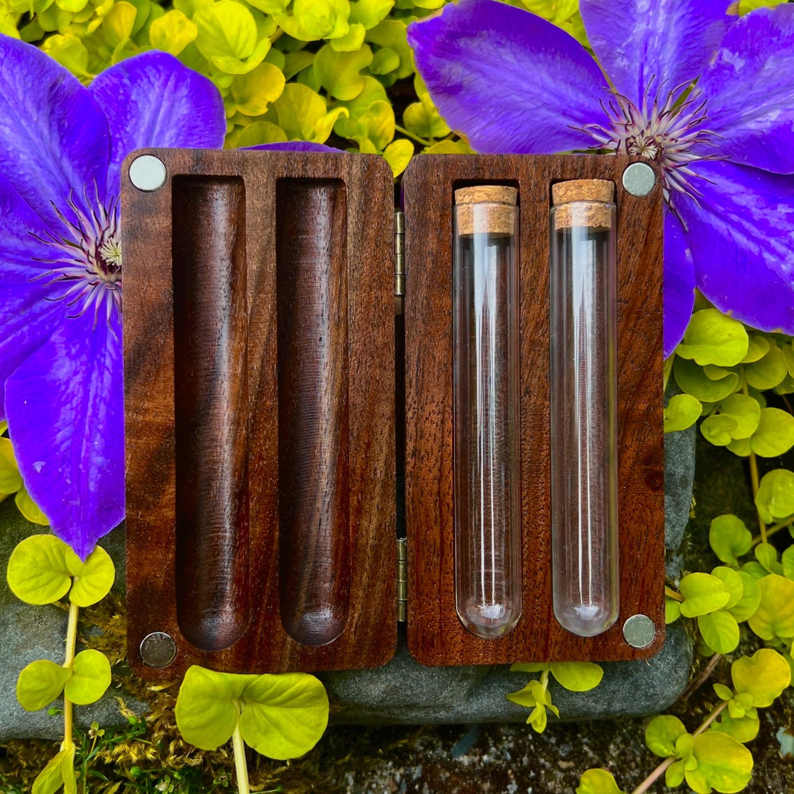 Walnut Stash Case - Etsy