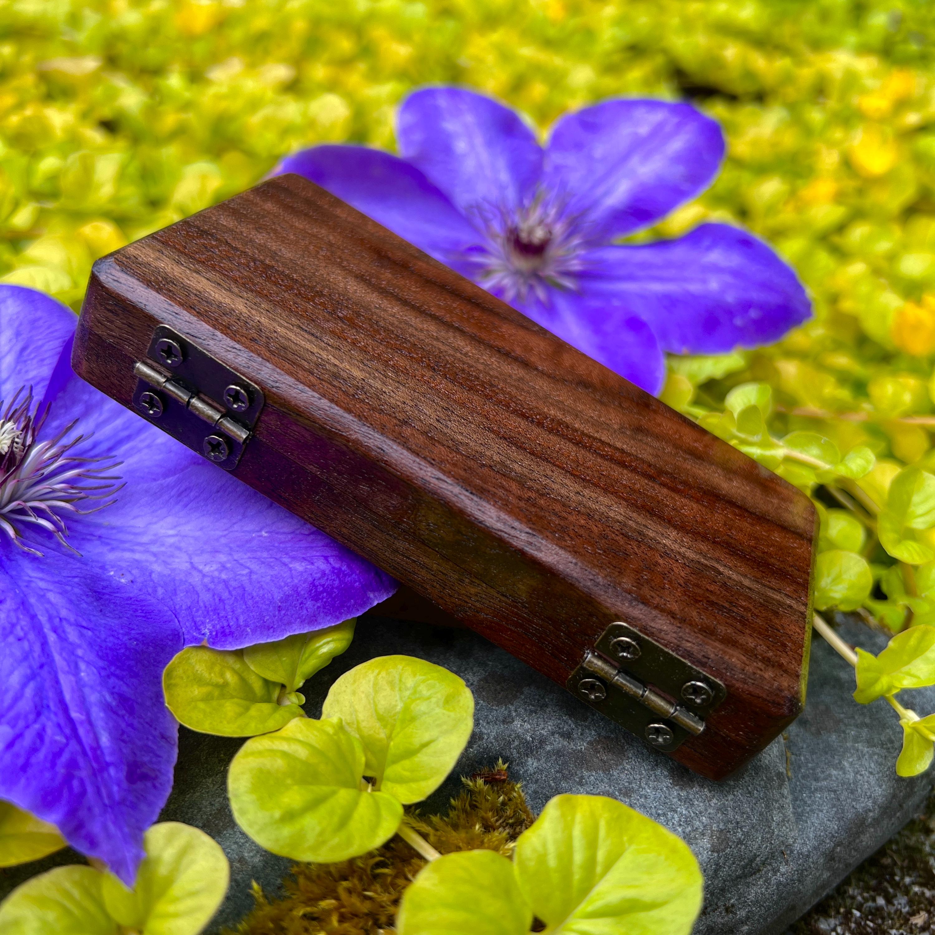 Walnut Stash Case - Etsy
