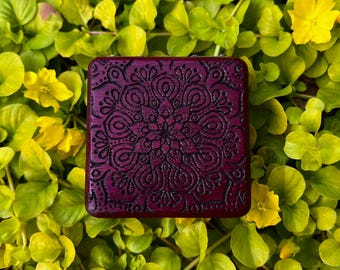 Purpleheart Taschenschatulle