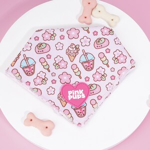 Cooling Dog Bandana : Cherry Blossom