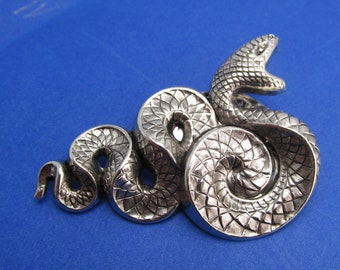 Snake Pin Snakes Brooch Serpent Jewelry Large Open mouth snake Pins MyElegantThings