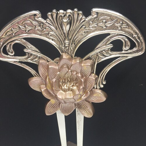 Floral Baroque Hair Comb