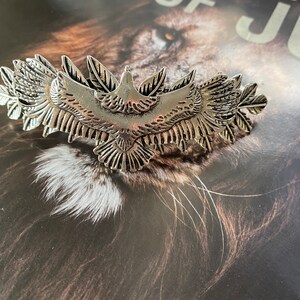 Hawk Hair clip Fern haarclips Soaring majestic eagle door MyElegantThings afbeelding 4