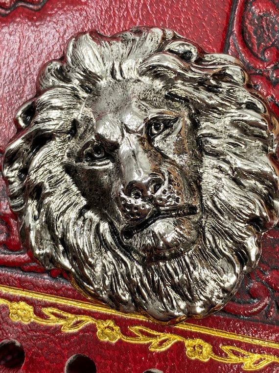 Vintage lion jewelry lion - Gem