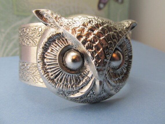 owl cuff bracelet