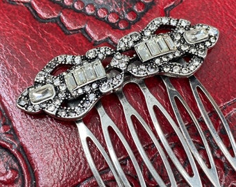 Art Deco Style Hair comb Filigree Hair Accessories Vintage style intricate Small Elegant Hair Combs by MyElegantThings