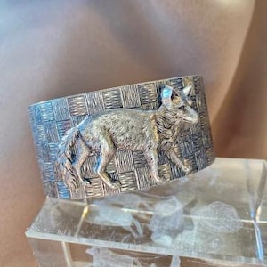 Rävarmband rävar manschett armband djursmycken Silver manschett Armband Rävsmycken MyEleganthings