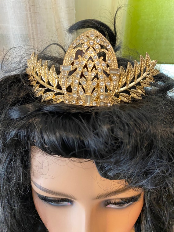 Art Deco Style Hair comb or Headpiece Crown Hair … - image 2