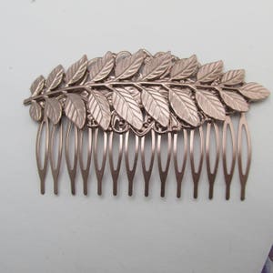 Fern Hair Comb Woodland Wedding Bridal Hair Accessories Decorative Hair Combs unique Hair comb MyElegantThings by Angelina Verbuni