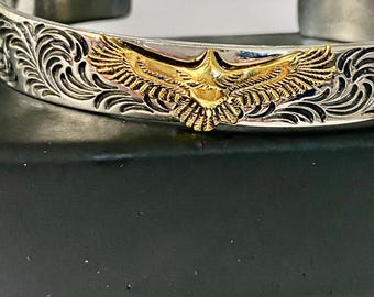 Handcrafted 925 Sterling Silver | Eagle Bracelet | Native American
