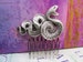 Snake Hair Comb Silver Hair combs Serpent Hair Accessories Decorative Combsl Snakes jewelry MyElegantThings 