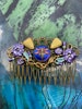 Dragonfly Hair Comb Art Nouveau Style Morning Glory Bridal Hair Accessories Decorative Combs MyElegantThings 