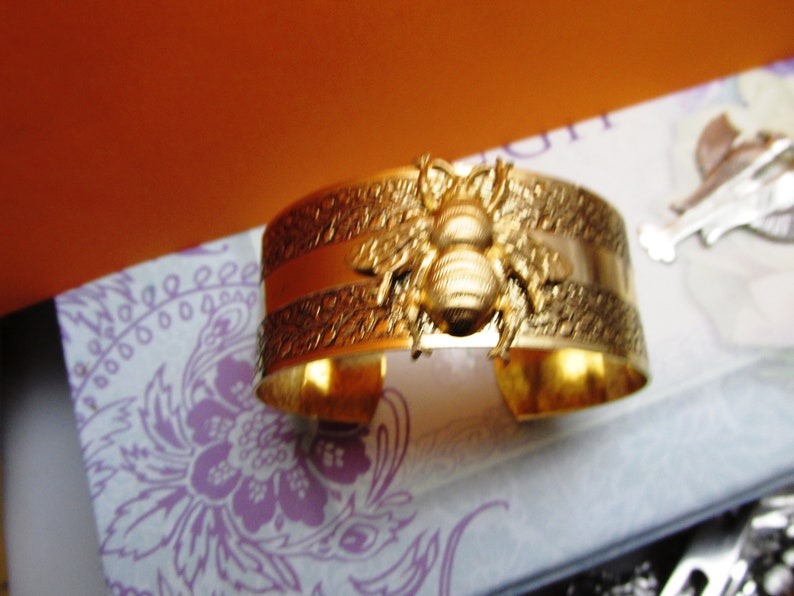 Bee Cuff Bracelet Silver Bee Cuff Mason Bee Cuff Etsy