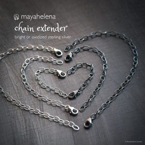 Just Extender - Dark Sterling Silver Universal Extender/Bracelet