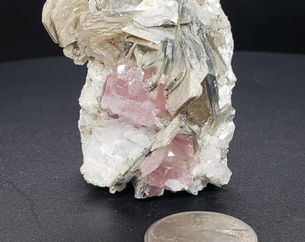 Pink Apatite Specimen Pakistan