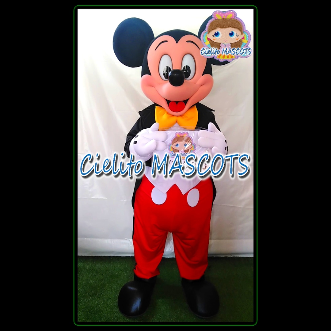 MICKEY Mouse Mascot Costume Mascotte Cosplay Botarga Halloween Cielito ...