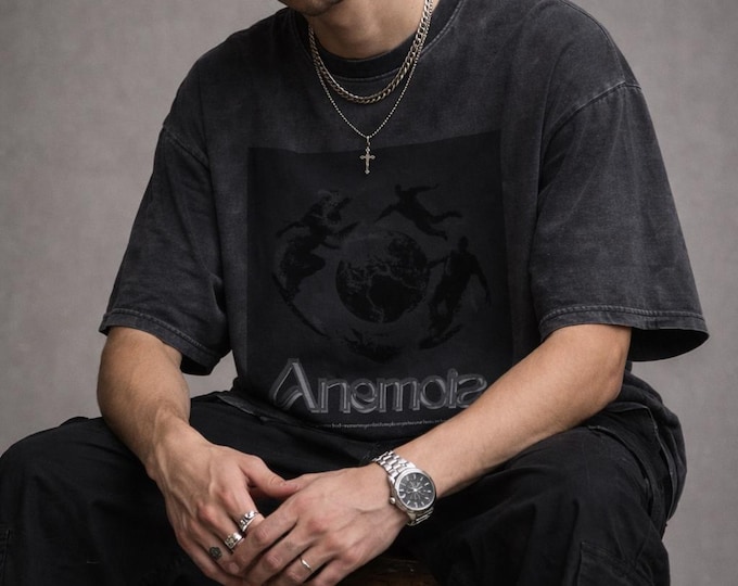 Anemoia Graphic Tee | Heavyweight Mineral Wash Vintage Streetwear