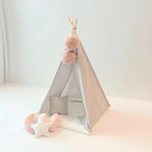 Cozy Teepee Dollhouse Camping Tent for dolls Easy DIY 2 sizes pattern Craft for Adults and Kids for endless playing INSTANT Download PDF