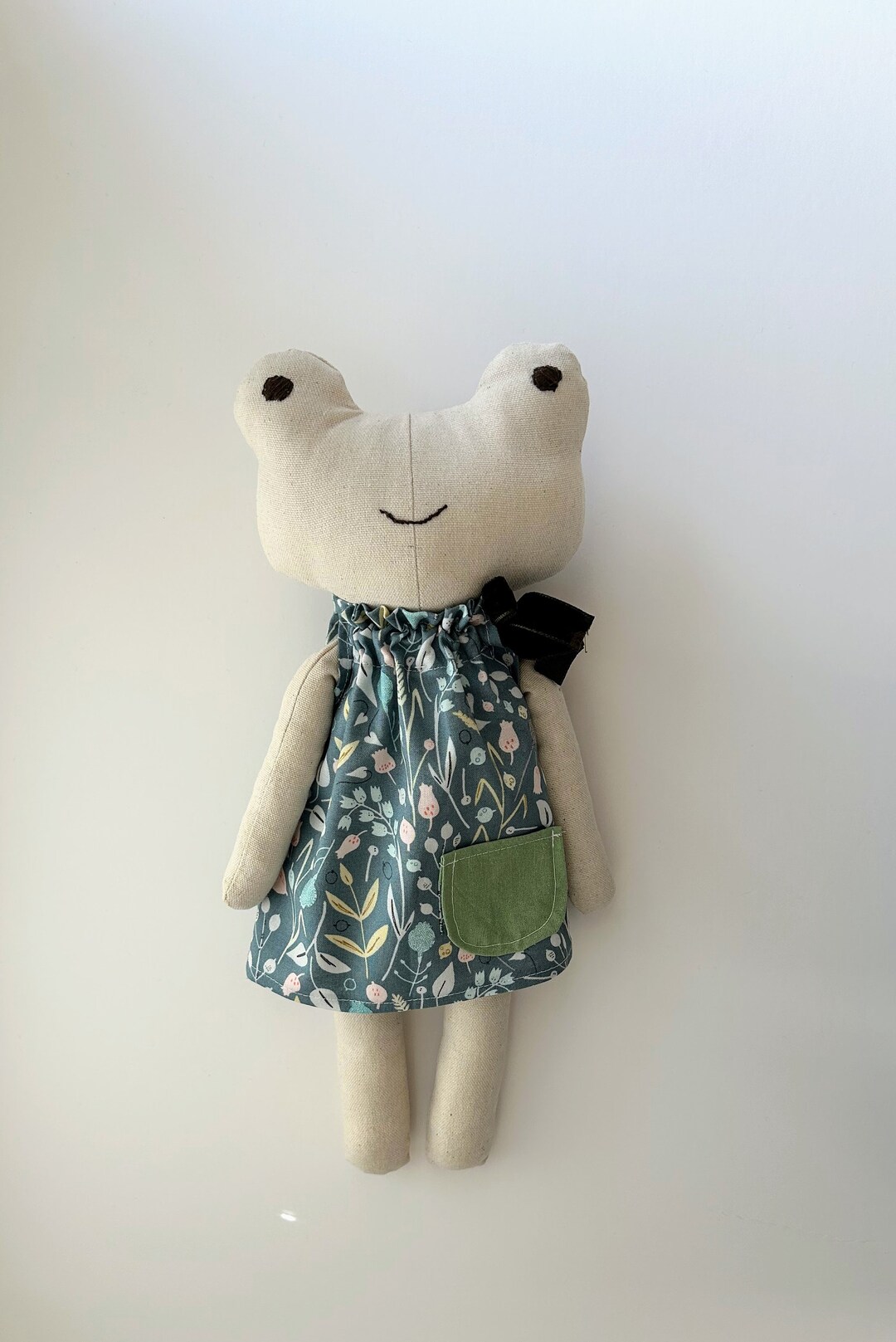 Frog With Dress Instant Download Sewing Pattern and Tutorial, Easy ...