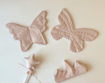 Déguisement ailes de poupée de fée : patron de couture PDF et tutoriel détaillé, guide photo