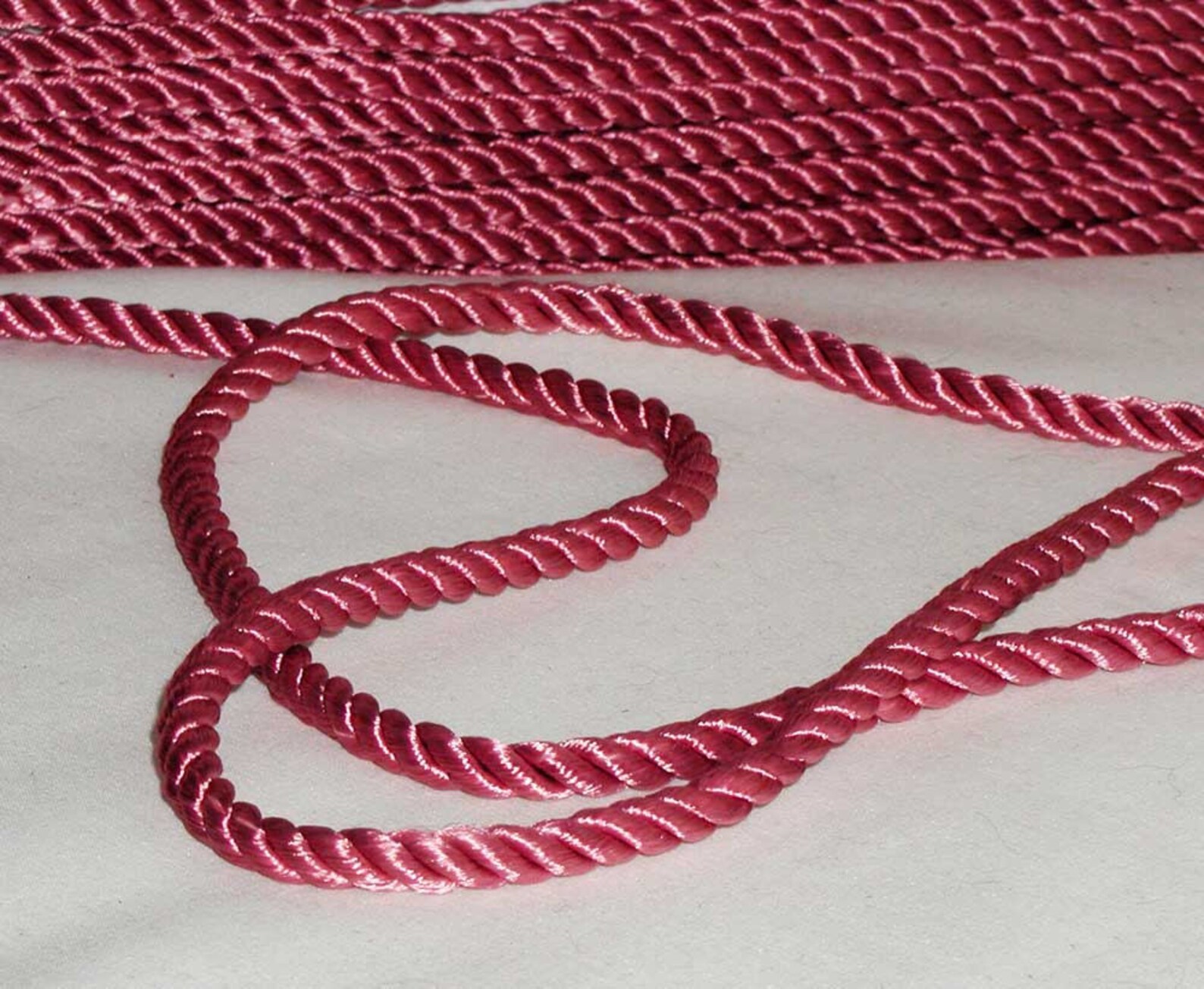 Twisted Satin Cord 1/4 6mm Conso 11708 Available In Etsy