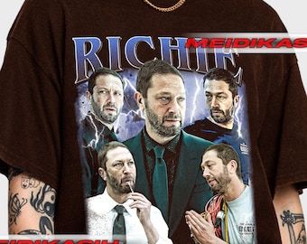 Camiseta unisex de estilo suave del programa de televisión Richie The Bear, diseño de Richard Jerimovich, regalo para fans del programa, camiseta premium, camiseta gráfica, oso divertido