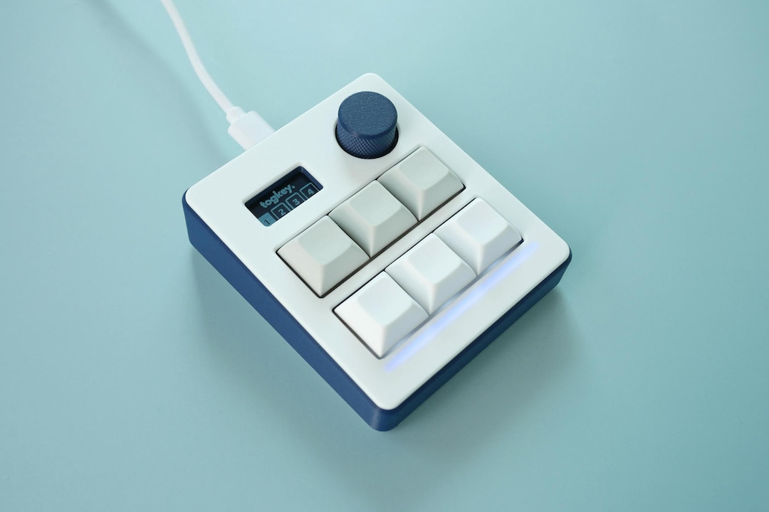 Togkey Pad Plus: 6-key Programmable Macropad Mini Keyboard