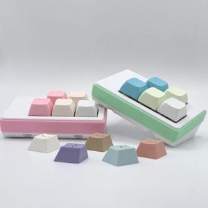 TogKey Pad: 5-Key Programmable Macropad Mini Keyboard Media Controller with RGB Lighting and Hot-Swappable Mechanical Switches