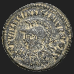 Licinius II-Ancient bronze coin of Roman Emperor Licinius II