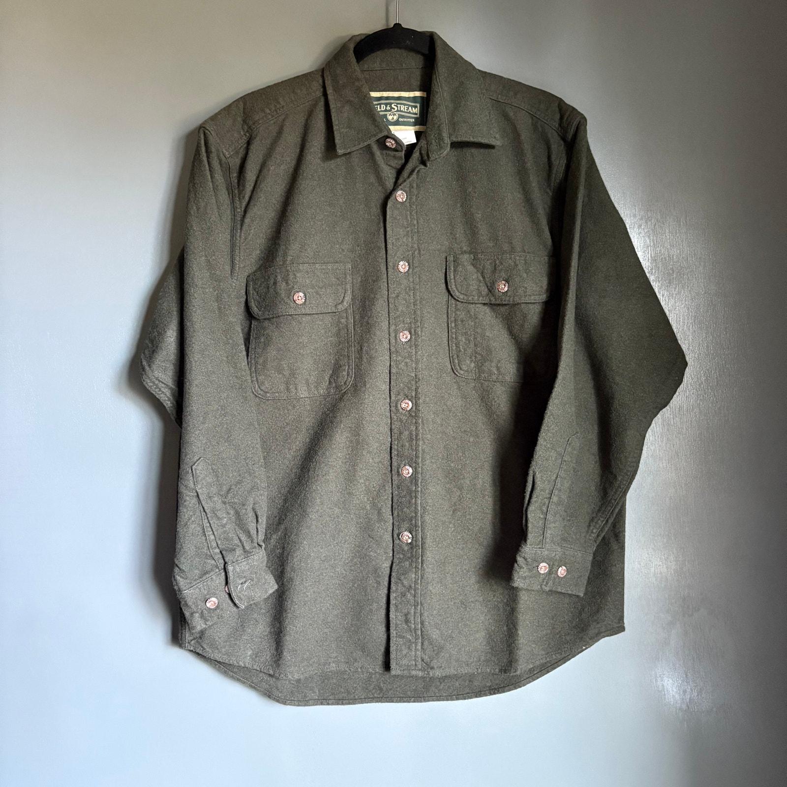 Chemise Homme Fabiani 2XL Flanelle Verte à Carreaux - Style Workwear, Manches Longues