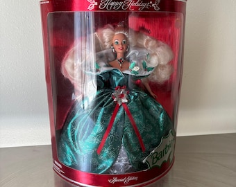 Barbie Holiday Visions Winter Fantasy 2003 – Joyeux Noël, Mattel B2519, Boite