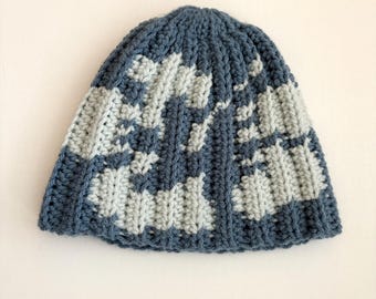 Hynod Flower Beanie Crochet Pattern & Tutorial - the Topian Den