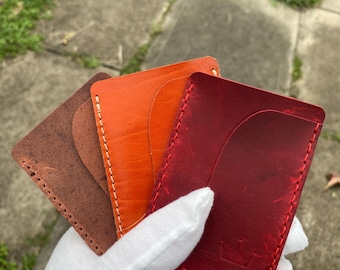 men’s genuine leather wallet (minimalist)