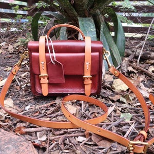 Echt Leder Damen Handtasche