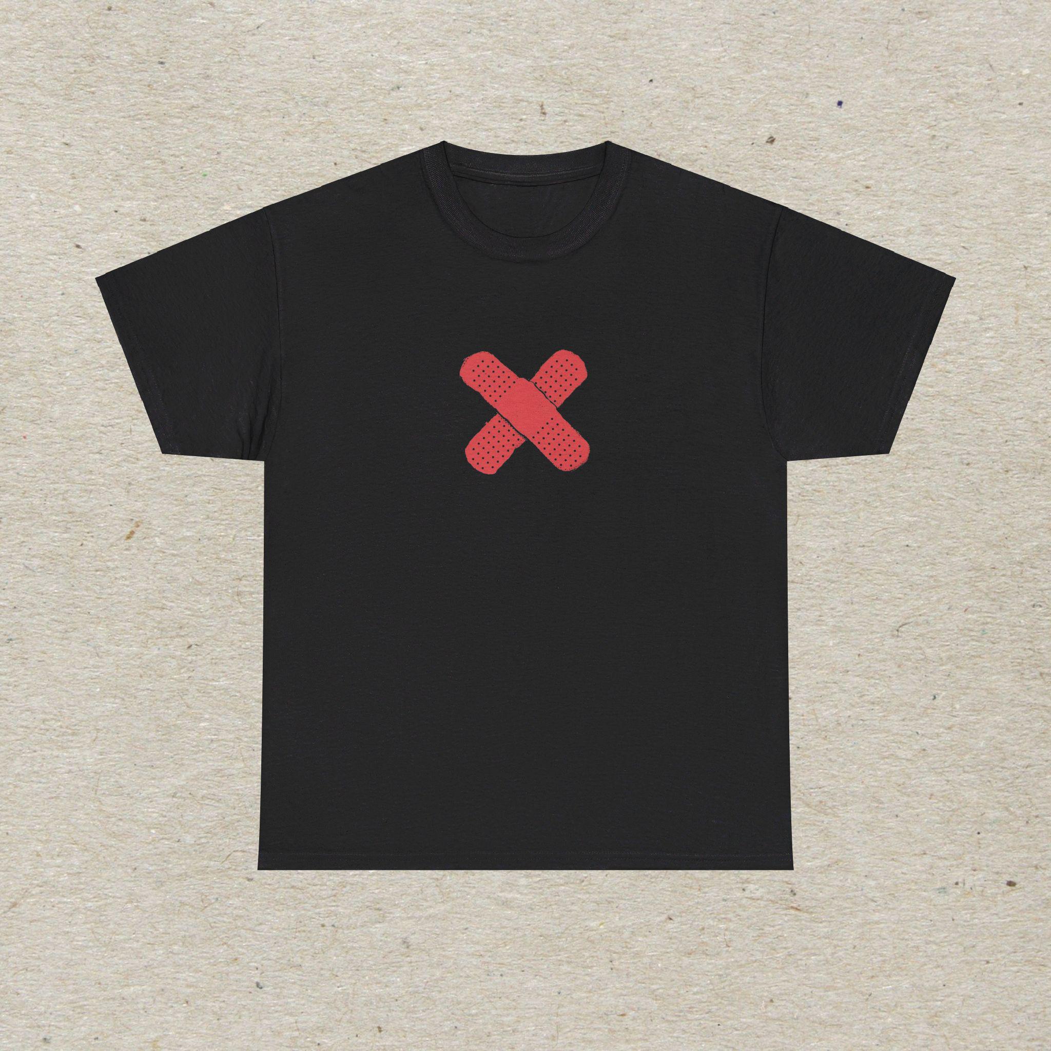 The Kid Laroi Tee the First Time Album Graphic Tee Bandage Design 