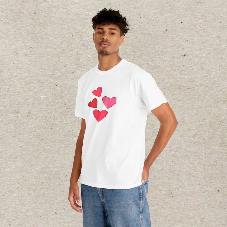 Jaydes Graphic Tee Romanticism Album Tee For Jaydes Fans Couples Matching Heart's Tee Evvls Yen Underground Rap Shirt image 7