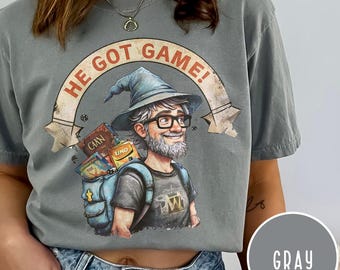 He Got Game Board Game Shirt,  Funny Board Game T shirt, Board Game Night Shirts, Gift for Boardgame Lover, Board Game Enthusiast Gift
