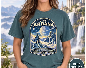 Visit Ardana sci-fi planet shirt | The Home of the Cloud Miners tee