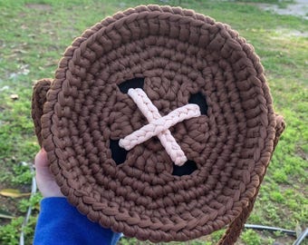 Crochet Button Bag DIGITAL FILE